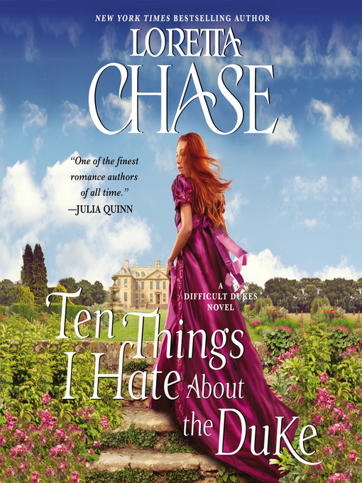 Title details for Ten Things I Hate About the Duke by Loretta Chase - Wait list